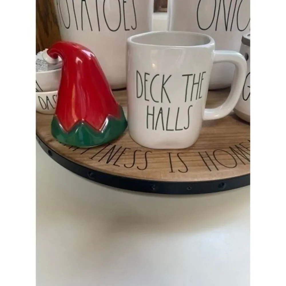 Rae Dunn DECK THE HALLS Mug